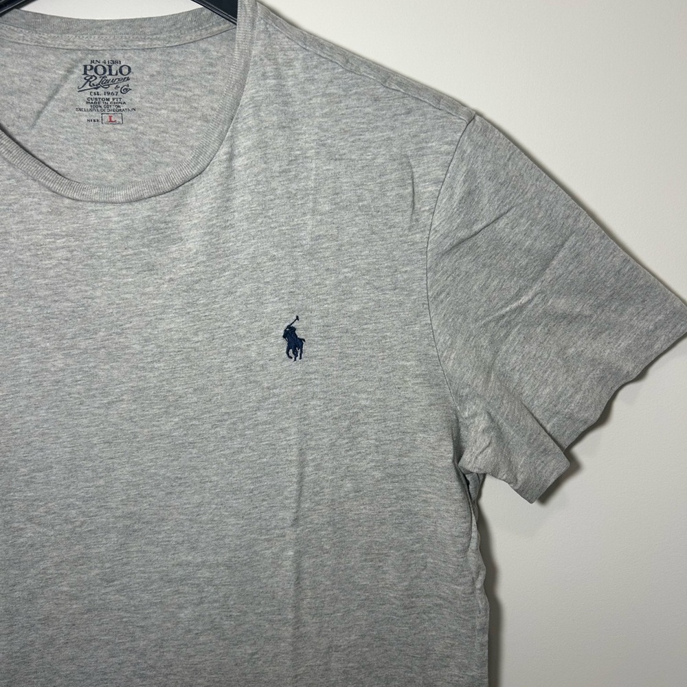 Polo Ralph Lauren Gray Men's T-Shirt - Picture 2 of 4